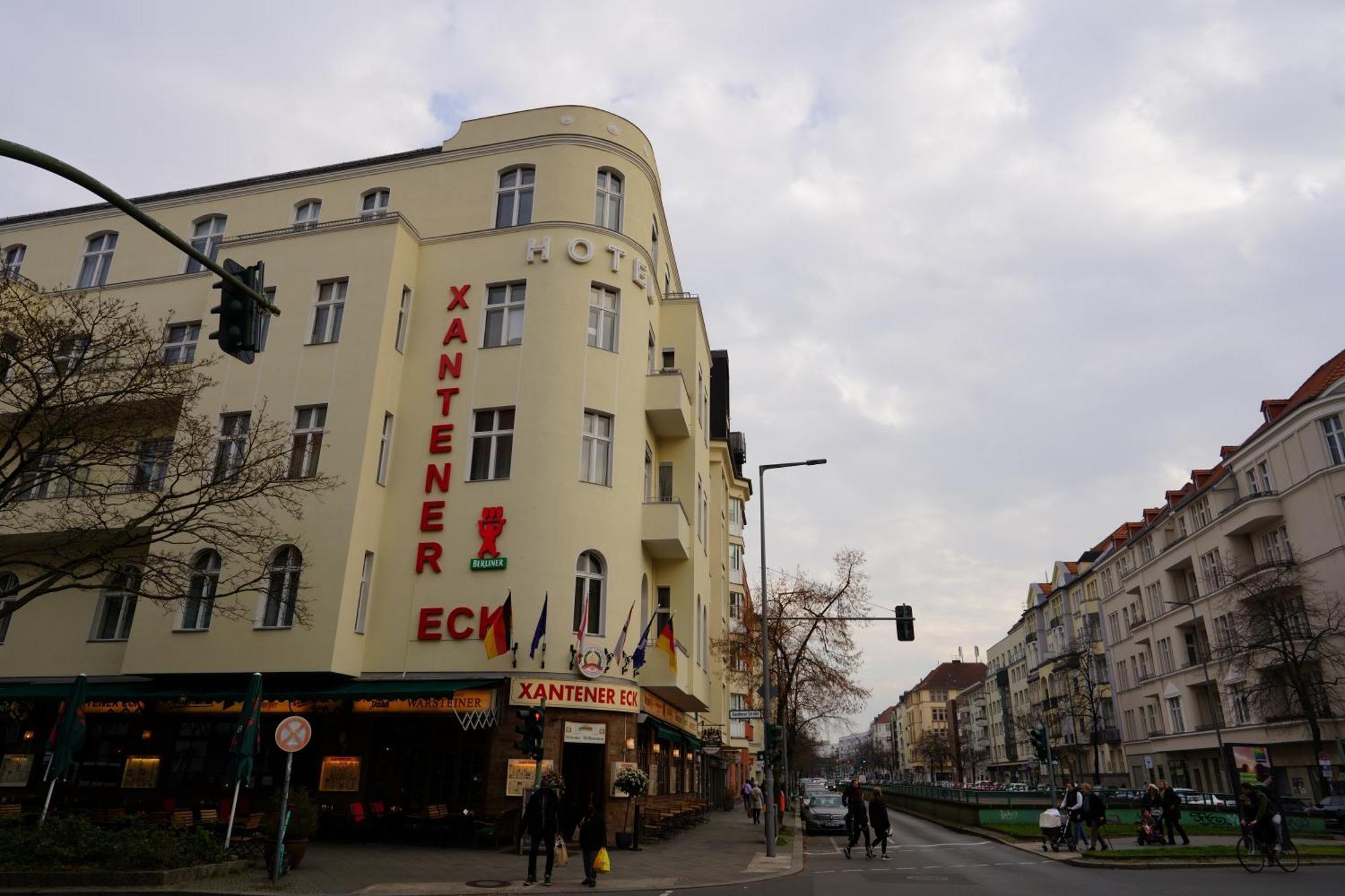 Hotel Pension Xantener Eck Berlín Exterior foto